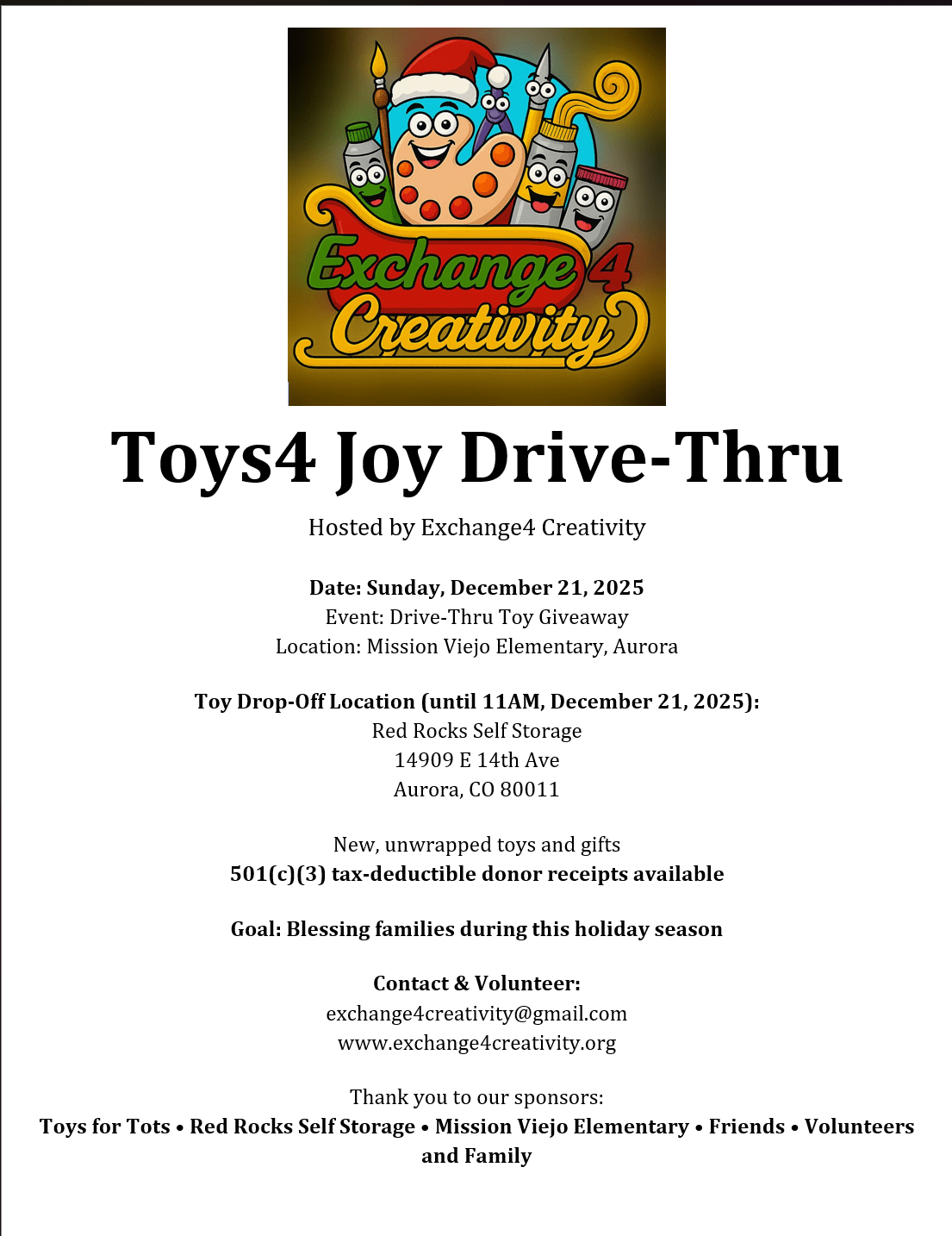 Yoy Drive-up Flyer Image